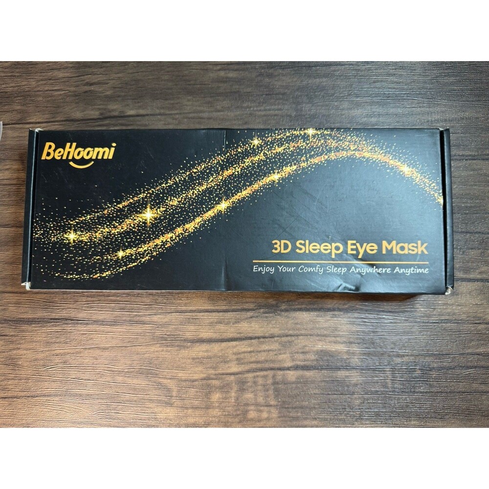 Pink 3D Sleep Mask, Contoured for Comfortable Sleeping, Blocks 99% of Light